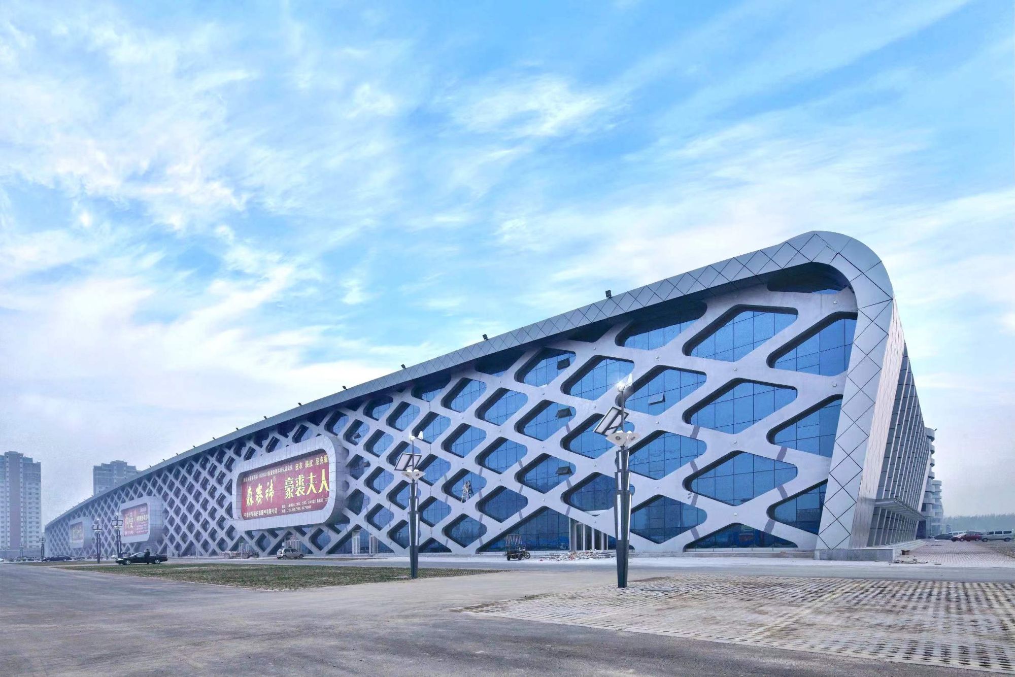 Arc Truss Venue Steel Structure Shoping Mall Project