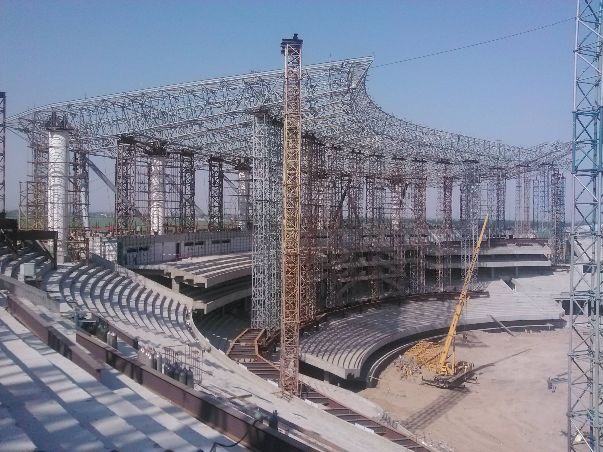 Stadium Truss steel structure of Hebei Olympic Center Stadium| 
